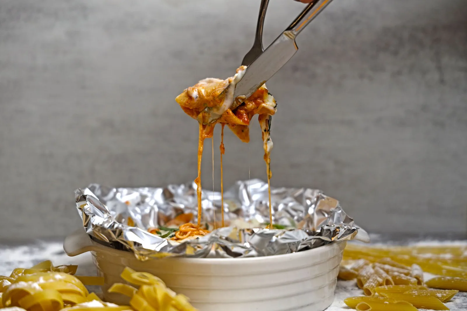 One-Pot Creamy Beef Pasta Bake